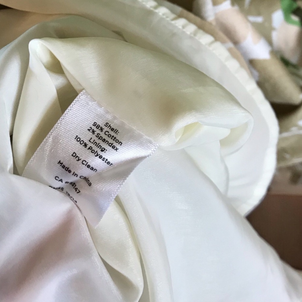 Talbots Womens Size 12 P‎ Faux Wrap sleeveless Cotton Floral Cottagecore Dress - Picture 5 of 6